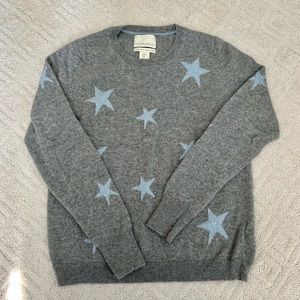 NWOT Cashmere Star Sweater